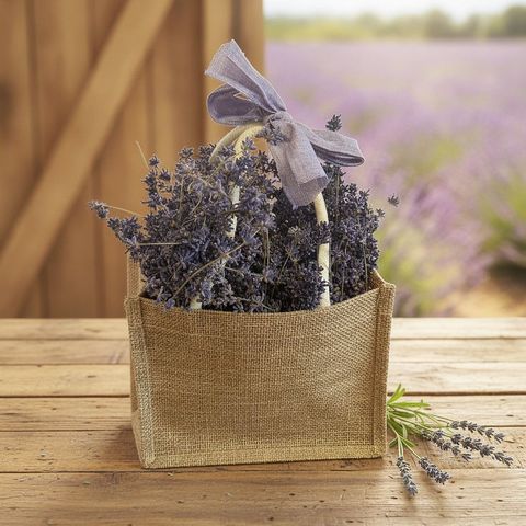 Lavender Bouquet Gift Tote