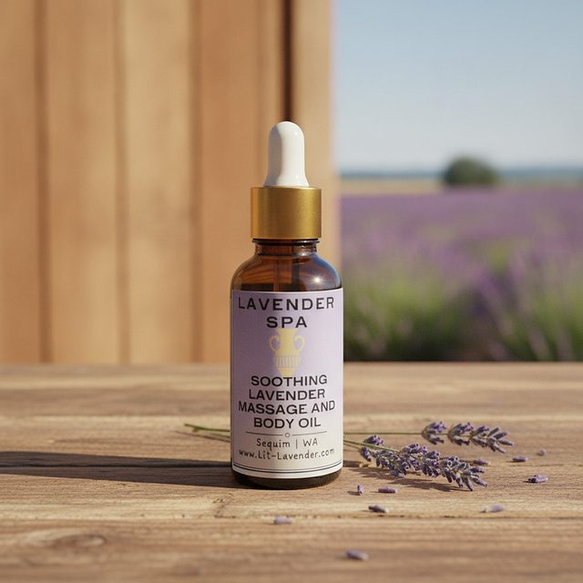 Lavender Spa Massage & Body Oil