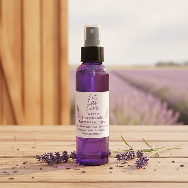 Organic Lavender Mist — Room & Linen